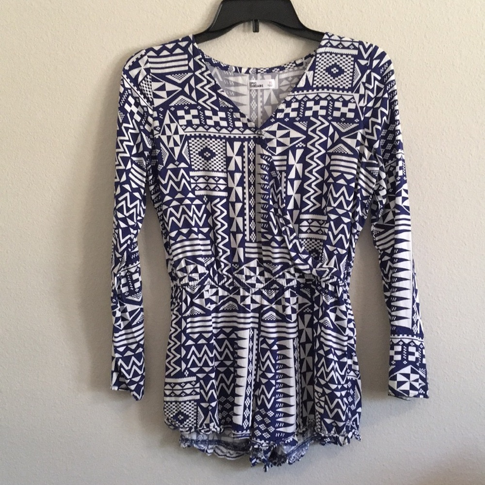 🔥Geometric Romper